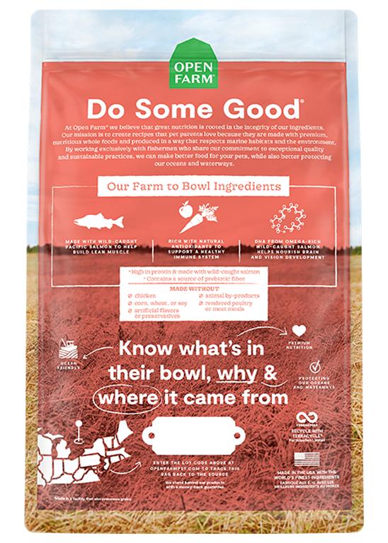 Open Farm Puppy Salmon & Sweet Potato Recipe Grain-Free Dry Dog Food