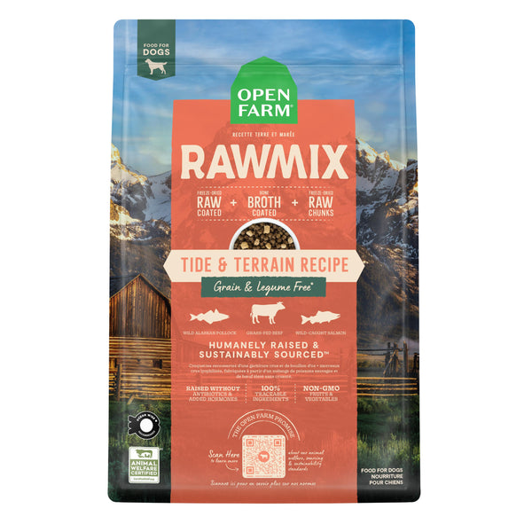 Open Farm Croquettes RawMix Tide & Terrain sans céréales