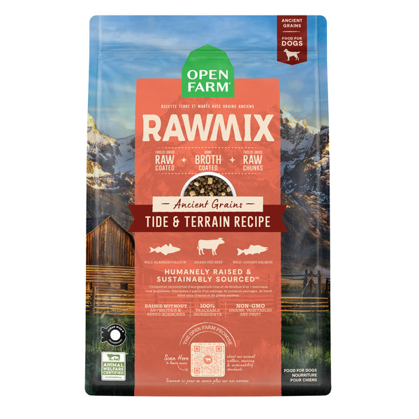 Open Farm RawMix Tide & Terrain with Ancient Grains Recipe Dry Dog Food