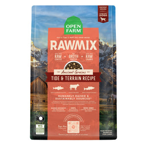 Open Farm Croquettes RawMix Tide & Terrain avec céréales anciennes