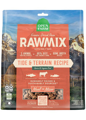 Open Farm RawMix Tide & Terrain Recipe Freeze-Dried Raw Dog Food
