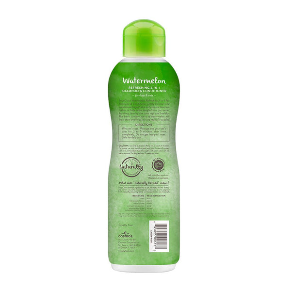Tropiclean Watermelon Refeshing 2-In-1 Pet Shampoo & Conditioner