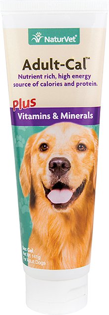 NaturVet Adult-Cal Nutritional Dog Gel, 5-oz bottle