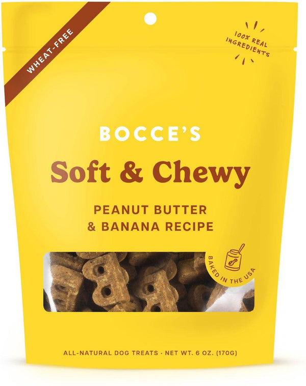 Bocce's Bakery Biscuits mous et moelleux à la recette Beurre de cacahuète & Banane