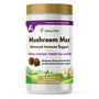NaturVet Mushroom Max Advanced Immune System with Turkey Tail Soft Chews Dog & Cat Supplement, 120-count