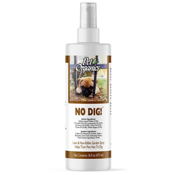 NaturVet Pet Organics No Dig! Lawn Spray for Dogs & Cats, 16-oz