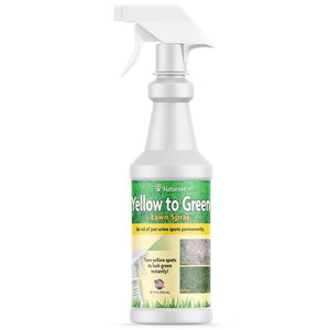 NaturVet Spray pour pelouse du jaune au vert, 32-oz