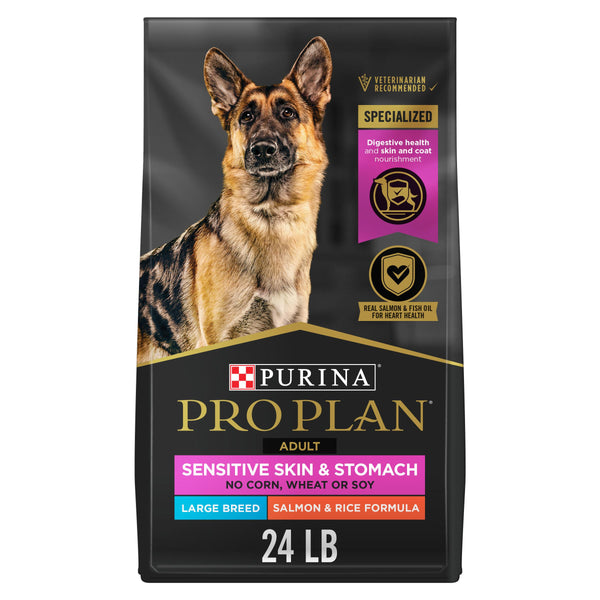 Purina Pro Plan Sensitive Skin & Stomach Salmon & Rice Large Breed Adult Dry Dog Food