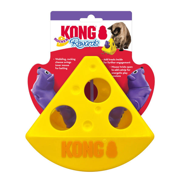 KONG Rewards Rocker Jouet fromage pour chat