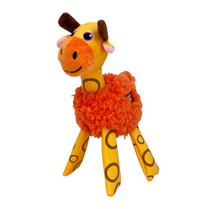 KONG Floofs Shakers Giraffe Dog Toy