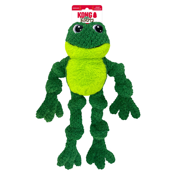 KONG Knots Frog Jouet grenouille pour chien