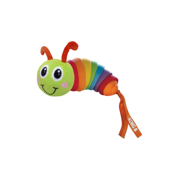 KONG Jouet Chat Chenille Bat-a-Bout Clackz