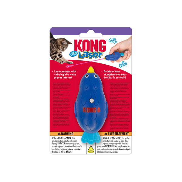 KONG Jouet Chat Oiseau à Laser Chirps