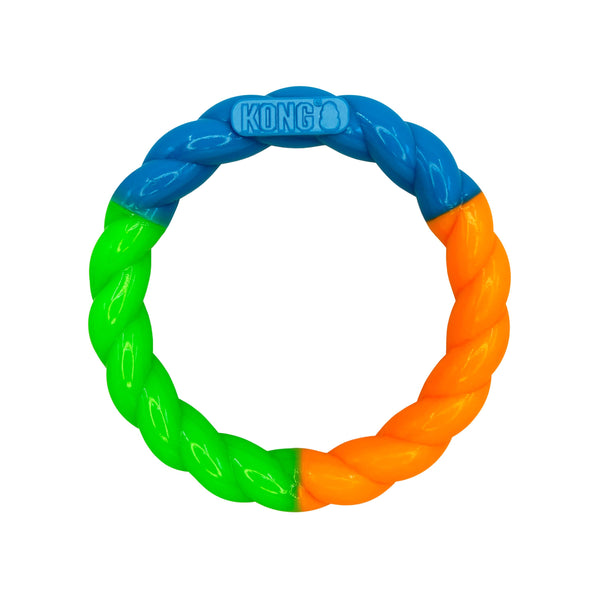 KONG Jouet anneau Twistz haute visibilité