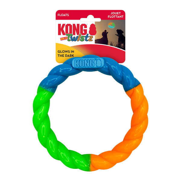 KONG Jouet anneau Twistz haute visibilité