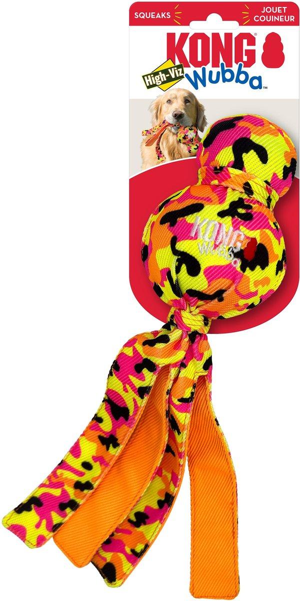 KONG Wubba Ballistic High-Viz Dog Toy