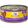 Wellness Complete Health Sliced Turkey & Salmon Dinner Wet Cat Food Cans