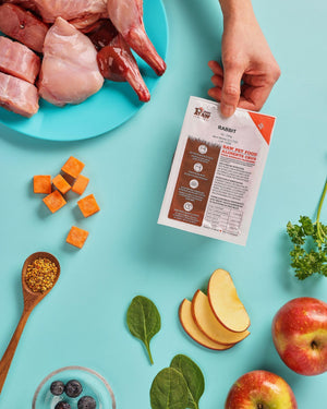 Just Raw Rabbit Complete Frozen Dog Food
