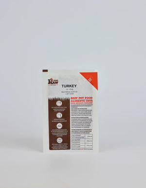 Just Raw Turkey Complete Frozen Dog Food