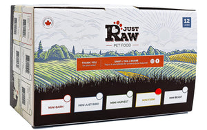 Just Raw Mini Farm Combo Complete Frozen Dog Food