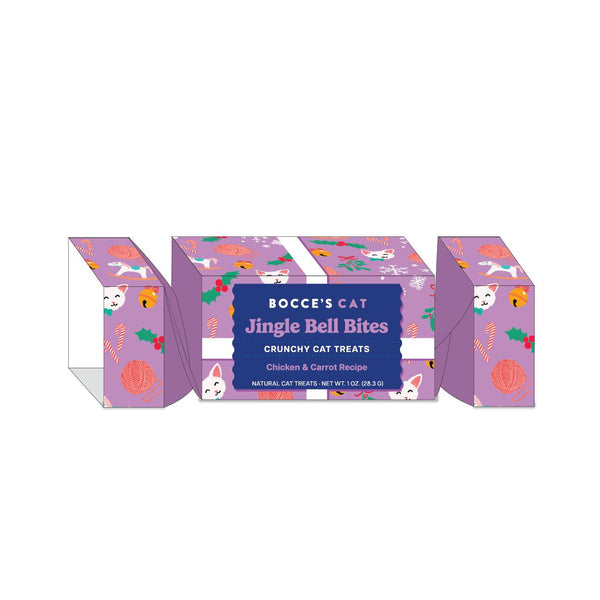 Bocce's Bakery Jingle Bell Bites Friandises croquantes pour chats