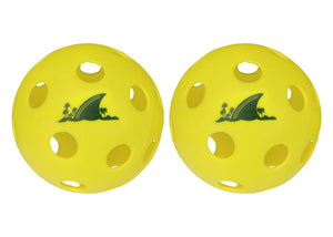 Multipet LandShark Pickleball Dog Toy, 3.5-in