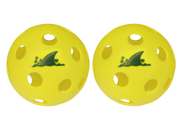 Multipet LandShark Pickleball Dog Toy, 3.5-in