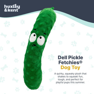 Huxley & Kent Power Plush Fetchies Dell Pickle Dog Toy