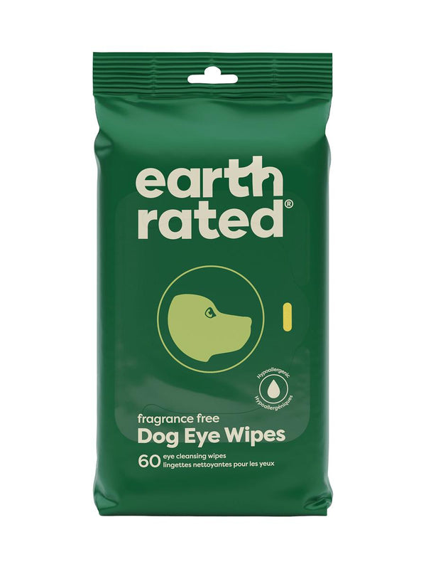 Earth Rated Fragrance Free Dog Eye Wipes