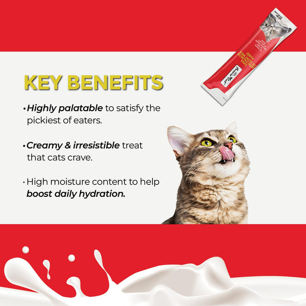Fussie Cat Super Premium Tuna with Salmon in Goat Milk Puree Cat Treats