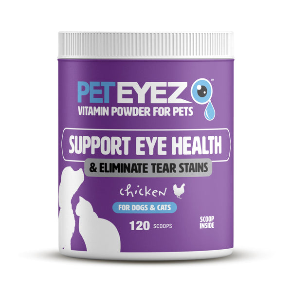 Pet Eyez Poudre Vitaminée Complément pour Chiens et Chats au Poulet