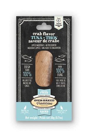 Oven-Baked Tradition Tuna & Crab Fillet Cat Treats