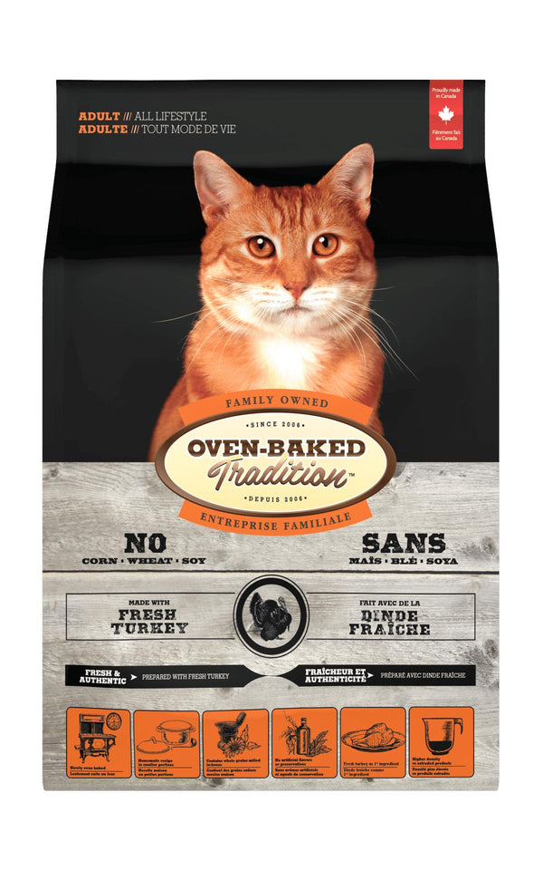 Oven-Baked Tradition Turkey Adult Dry Cat Food