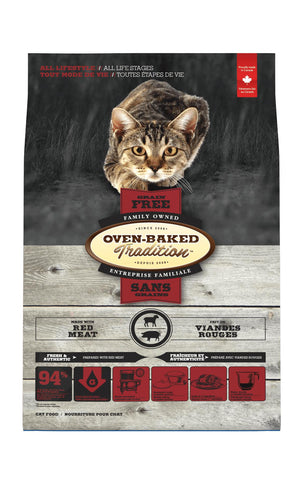 Oven-Baked Tradition Red Meat Grain-Free Dry Cat Food