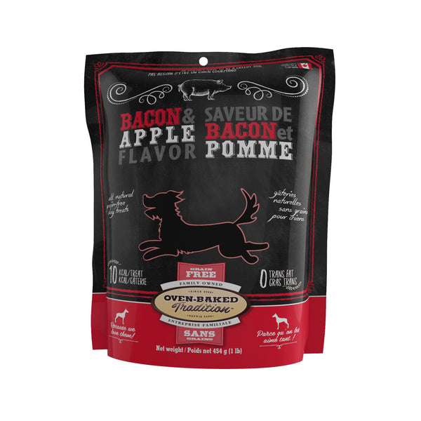 Oven-Baked Tradition Bacon & Apple Grain-Free Dog Treats