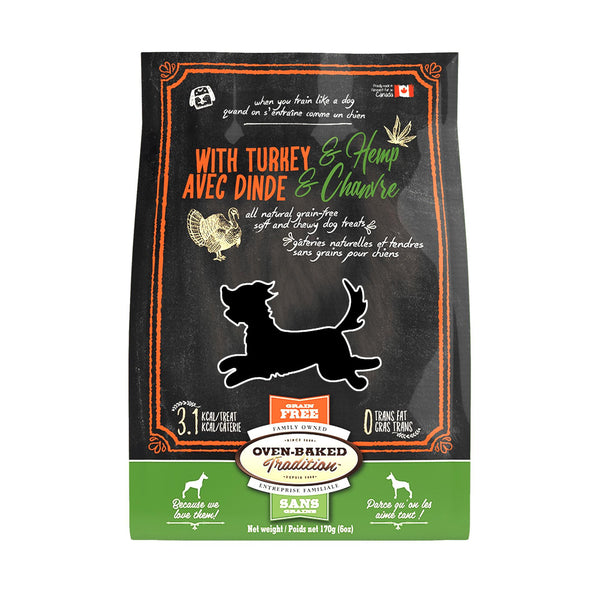 Oven-Baked Tradition Dinde entièrement naturelle Friandises pour chiens sans céréales