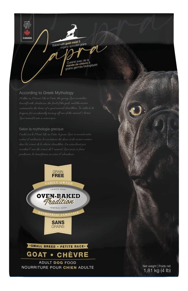 Oven-Baked Tradition Capra Goat Small Breeds Grain-Free Dry Dog Food