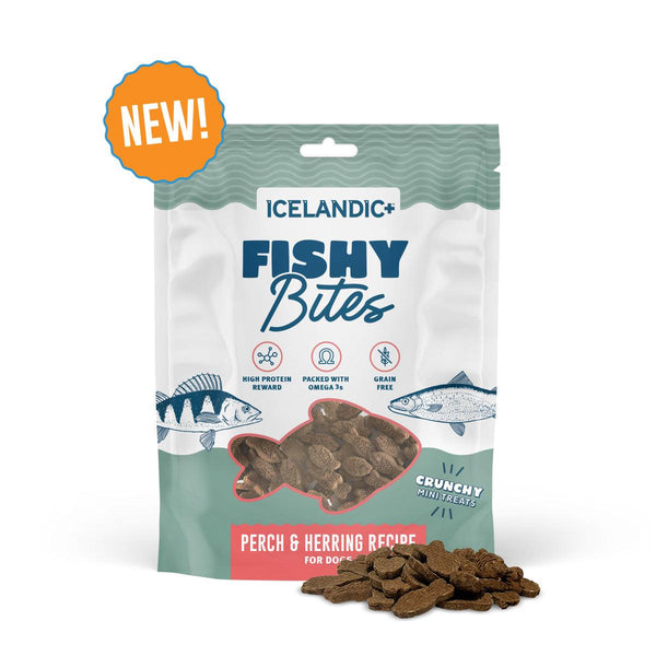 Icelandic+ Fishy Bites Perch & Herring Dog Treats