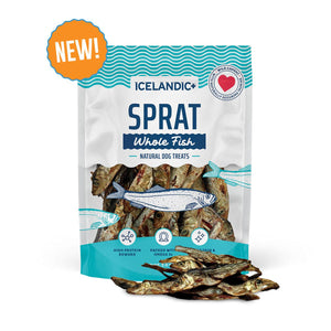 Icelandic+ Friandises entières pour chiens Sprat