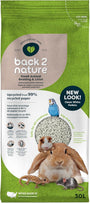 Back-2-Nature Litière et couchage pour petits animaux en granulés