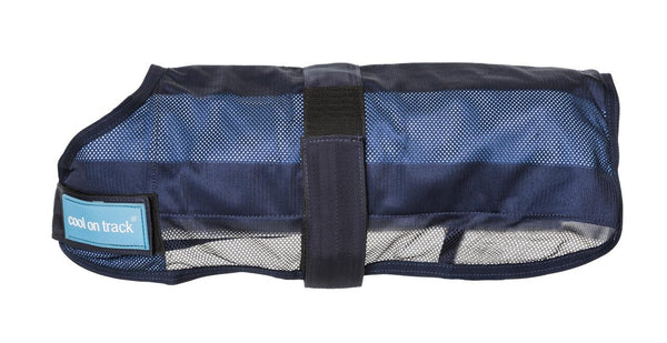 Back on Track Manteau rafraîchissant pour chien, bleu marine