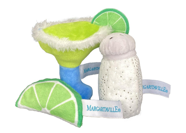 Multipet Margaritaville Jouet pour chat Margarita/Sel/Citron vert