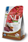 Farmina N&D Quinoa Peau & Pelage Venaison Croquettes sèches pour chiens adultes moyens & maxi