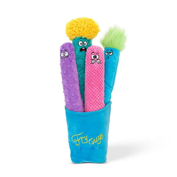 Guru Pet Ensemble de jouets pour chiens Fry Guys, Moyen