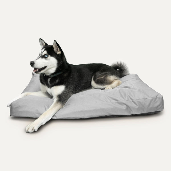Goo-eez Panier rectangle pour chien, Gris clair