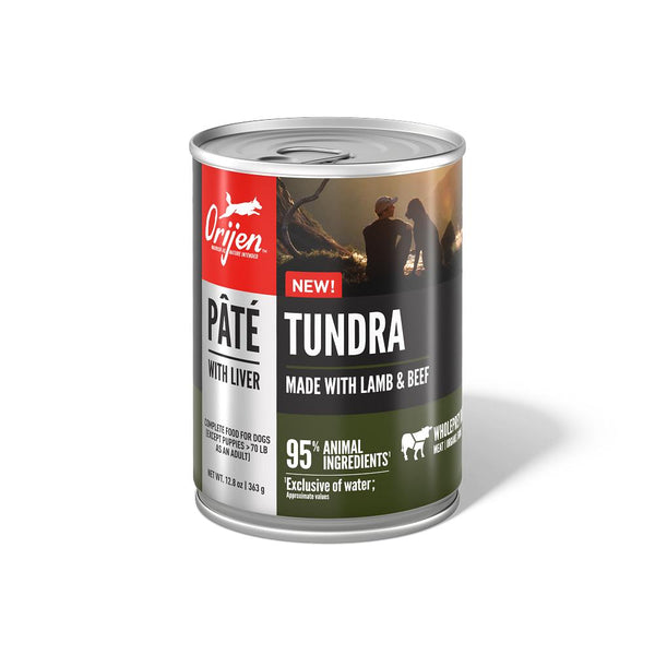 ORIJEN Tundra Pate with Liver Grain-Free Wet Dog Food Can