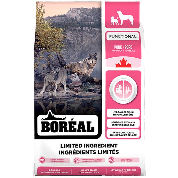 Boreal Functional Limited Ingredients Pork Formula All Breeds Dry Dog Food