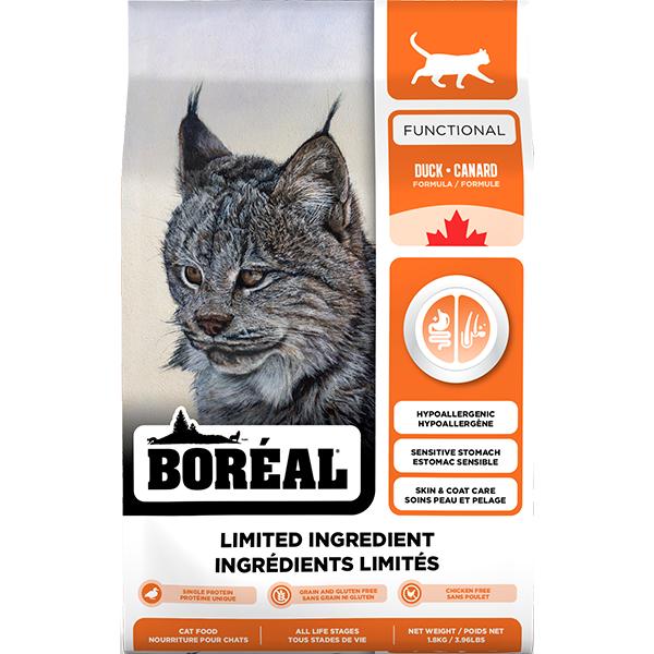 Boreal Functional Limited Ingredients Duck Formula All Breeds Dry Cat Food