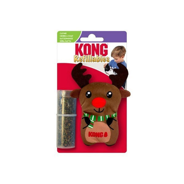 KONG Jouet chat renne rechargeable Holiday