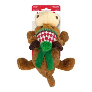 KONG Holiday Cozy Reindeer Dog Toy, Assorted